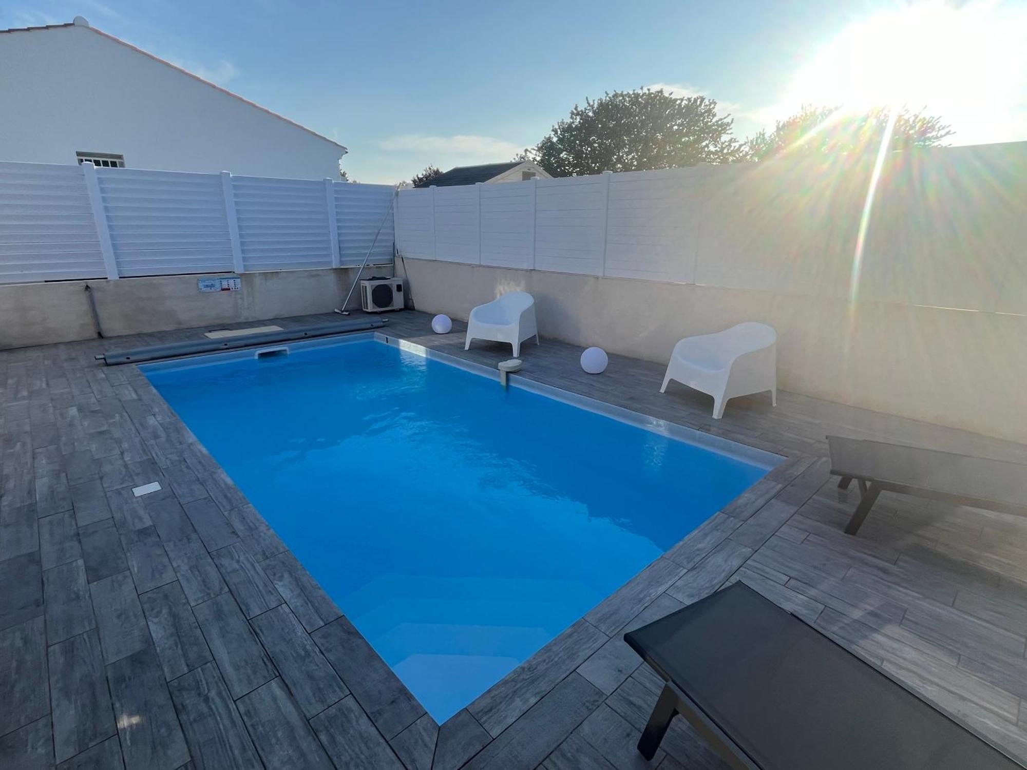 Villa Avec Piscine Saint-Jean-de-Monts Buitenkant foto